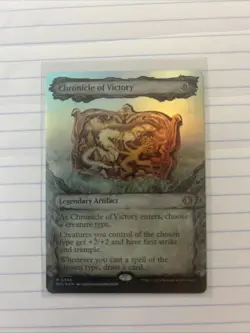 Chronicle Of Victory Showcase FOIL - Lorwyn Eclipsed MTG NM - Image 1