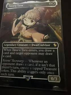 Tataru Taru (Borderless) (Chocobo Track Foil) Commander: Final Fantasy Foil - Image 3