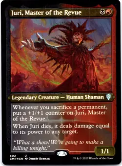 Juri, Master of the Revue (Foil Etched) (Foil) Commander Legends, 602 NM - Image 1
