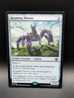 MTG - Roaming Throne - Artifact Creature - LCI 258 - Rare - NM - Image 1