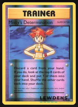 Misty's Determination - 80/108 - Reverse Holo Uncommon - XY Evolutions - Pokemon - Image 1