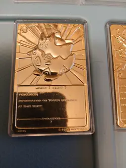1999 Pokemon 23K Gold-Plated Burger King Nintendo Promo Trading Cards. AA - Image 5