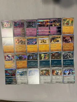 Pokemon TCG Prismatic Evolutions Complete Base Set C/UC/Rare Holo 100 Cards NM/M - Image 3
