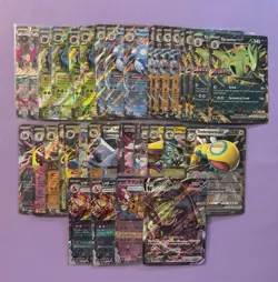TCG Pokemon English: EX’s, Promo Card Lot 36 Cards Scarlet & Violet & Mega Evo - Image 1