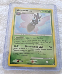 Pokemon Secret Wonders Uncommon Card Venomoth 73/132 TCG Trading Card Game - Image 1