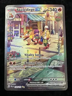 Paldea Evolved Pokemon TCG Skeledirge 258/193 - Image 1
