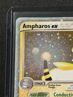 Pokemon EX Dragon Ampharos EX Holo Ultra Rare 89/97 - Image 2