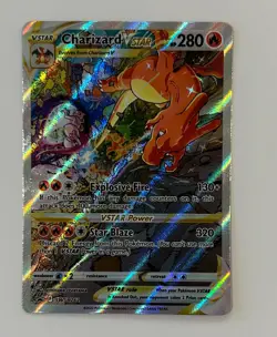 Pokemon Card Vstar Charizard Great Condition 280 HP - Image 1