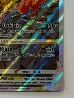 Pokemon Card Vstar Charizard Great Condition 280 HP - Image 4