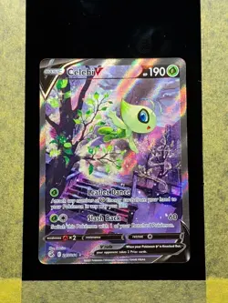 012 - Original Owner Pokemon TCG Celebi V 245/264 Alt Art SWSH: Fusion Strike - Image 1
