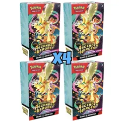 Pokemon TCG Mega Evolution Ascended Heroes Booster Bundle (6 Packs) x 4 Presale - Image 1