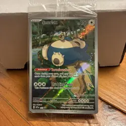 SEALED Snorlax SVP 051 Scarlet & Violet Promo 151 ETB Pokemon TCG - NM - Image 1