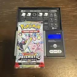 22.24g HEAVY - Pokemon TCG Prismatic Evolution Booster Pack!Possible GOD - Image 1