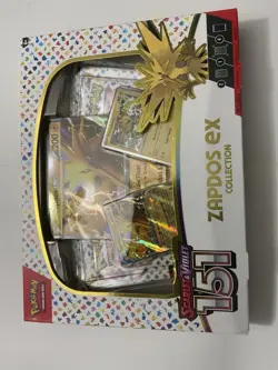 Pokemon TCG Zapdos EX Collection Box Scarlet and Violet 151 English - Image 3