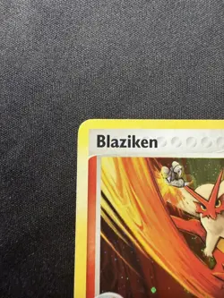 Pokemon Blaziken 1/106- EX Emerald - Holo LP - Image 2