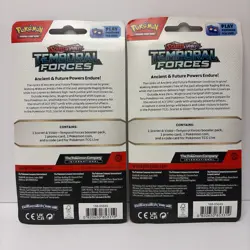 Pokemon TCG: Scarlet & Violet Temporal Forces Checklane Blister - Carvanha 2 pk 820650853319 - Image 2