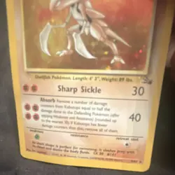 Pokemon Kabutops Fossil Holo Rare 9/62 60HP Wizards of the Coast 1999 English - Image 4