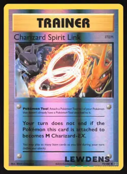 Charizard Spirit Link - 75/108 - Reverse Holo Uncommon - XY Evolutions - Pokemon - Image 1