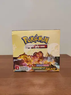 Darkness Ablaze Booster Box BB Sword & Shield Pokemon TCG Factory Sealed 820650817120 - Image 1