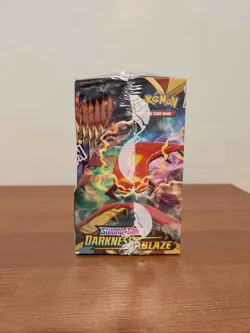 Darkness Ablaze Booster Box BB Sword & Shield Pokemon TCG Factory Sealed 820650817120 - Image 2