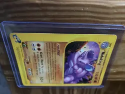 DABBING NIDOKING 24/147 Aquapolis Ground Type Non-Holo Pokemon - Image 3