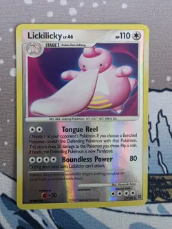 Pokemon Lickilicky 12/132 Secret Wonders Reverse Holo Rare TCG - Image 1