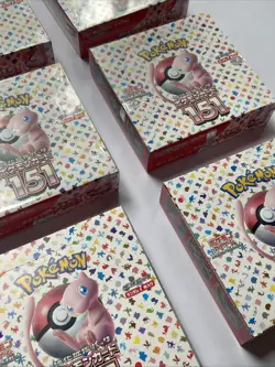 Lot Of 6 Japanese Pokemon 151 booster box - Image 3
