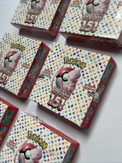 Lot Of 6 Japanese Pokemon 151 booster box - Image 4