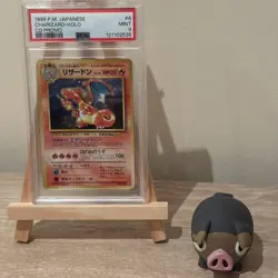 Pokemon TCG 1998 Pokemon Japanese CD Promo #6 Charizard Holo PSA 9 Mint FDP2 - Image 1