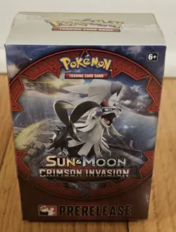 Pokemon Crimson Invasion Sun Moon Prerelease Kit Build and Battle Box Sealed - Image 1