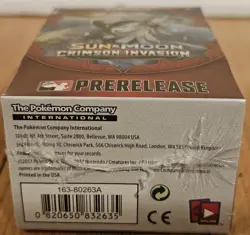 Pokemon Crimson Invasion Sun Moon Prerelease Kit Build and Battle Box Sealed - Image 5