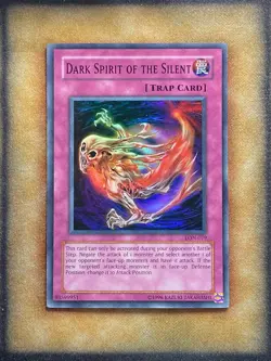 Yugioh Dark Spirit of the Silent LON-079 Super Rare NM - Image 1