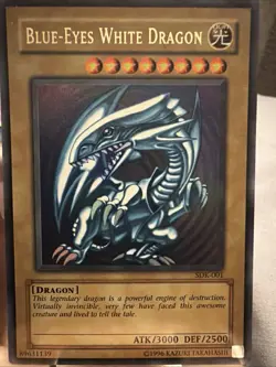 Yu-Gi-Oh! TCG Blue-Eyes White Dragon SDK-001 Ultra Rare Unlimited Edition - Image 2