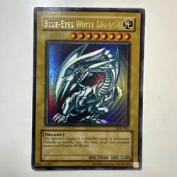 Yu-Gi-Oh! TCG Blue Eyes White Dragon NM #2 - Image 1