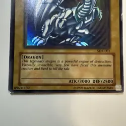 Yu-Gi-Oh! TCG Blue Eyes White Dragon NM #1 - Image 4