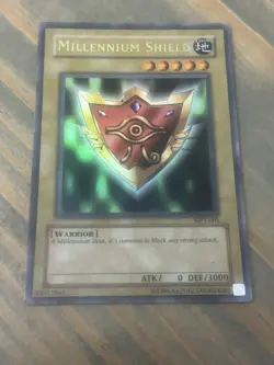 Yu-Gi-Oh Millenium Shield MP1-001 Ultra Rare Holo SHIPS FREE! - Image 1