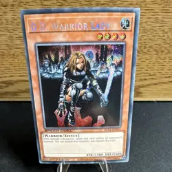 Yu-Gi-Oh TCG Konami #SGX1-ENE04 D.D. Warrior Lady 1st Secret Rare Effect - Image 1