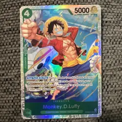 Monkey.D.Luffy PRB02-005 - One Piece TCG - SR Foil Near-Mint English - Image 1