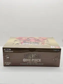 One Piece PRB-01 The Best English Booster Box Sealed New - Image 2