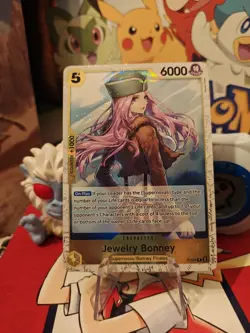 Jewelry Bonney P-085 Foil Premium Booster The Best Vol. 2 One Piece NM See Pics - Image 1