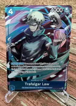 One Piece Warlord Promo Trafalgar Law OP07-047 - Image 1