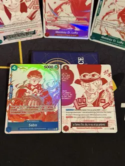 🇫🇷 CARTE ONE PIECE LOT DES 7 CARTES TREASURE CAMPAIGN OP13 3EME ANNIVERSAIRE - Image 5
