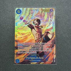 Portgas.D.Ace OP13-119 Carrying On His Will - One Piece TCG -English SEC NM Foil - Image 1