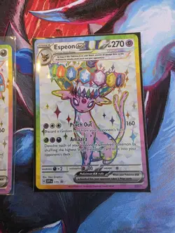 Espeon ex SVP175 Umbreon Ex SVP176 Eevee Ex SVP174 Promo Cards Holo NM - Image 4