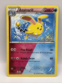 Azumarill 77/114 : Uncommon Pokemon Card : XY11: Steam Siege - Image 1