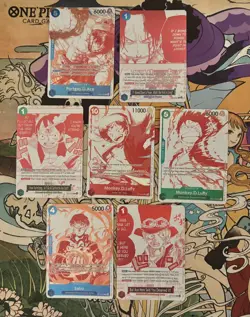 One Piece 3rd Anniversary Treasure Campaign - Set of 7 Promo Cards - Image 1