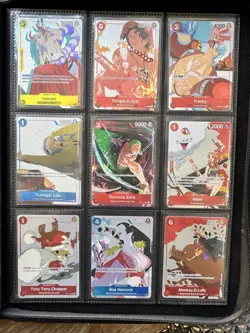 One Piece CCG Premium Gift Collection 2023 FULL SET 13 NM Card Set. - Image 1