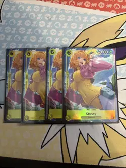 Stussy Full Art Play Set St-29-006 One Piece Card - Image 1