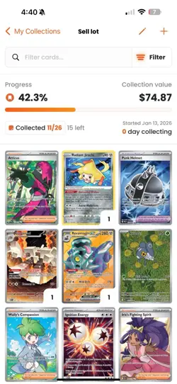Pokemon TCG mixed lot of 26 cards market $75 all nm - Image 2