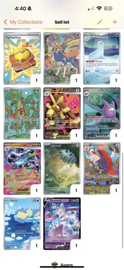 Pokemon TCG mixed lot of 26 cards market $75 all nm - Image 3